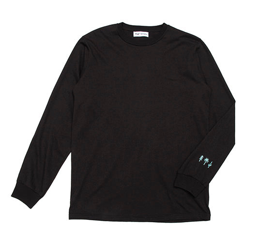 AK + FILA Flocking LS Tee