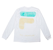 AK + FILA Flocking LS Tee