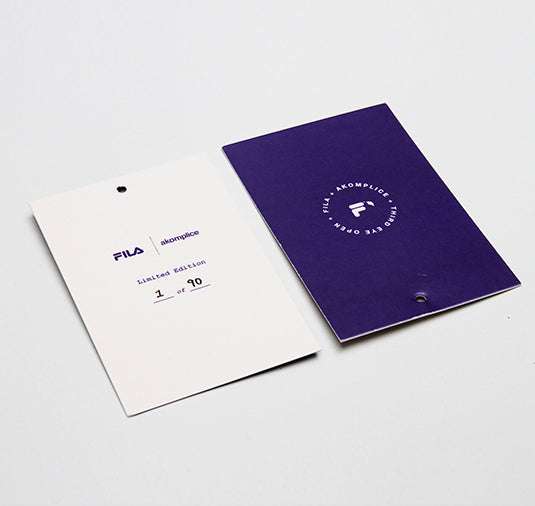 AK + FILA Flocking LS Tee