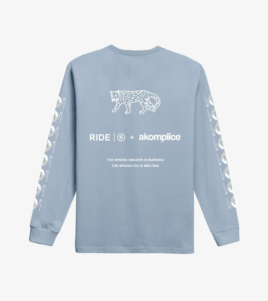 AK X RIDE - Protect / Save Ice LS Tee