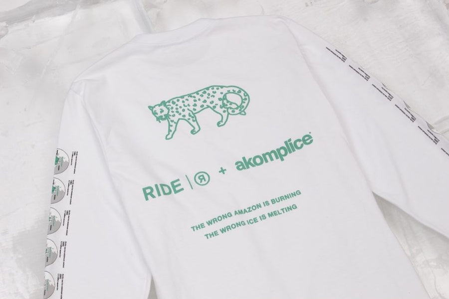 AK X RIDE - Protect / Save Ice LS Tee