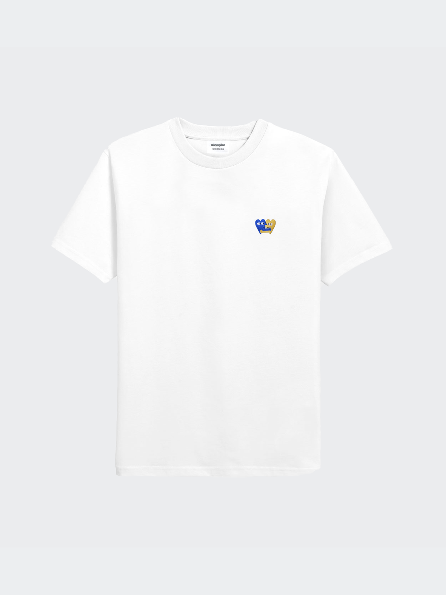 Heart Embroidered SS & LS Tee