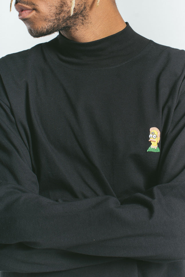 Enlightened Flanders Mock LS Tee