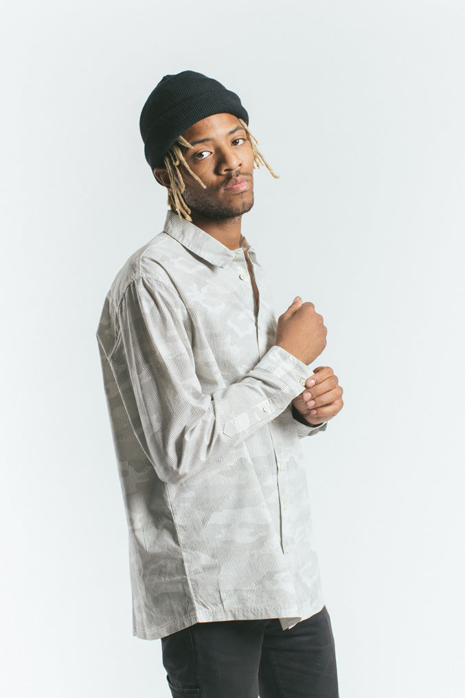 Harmony Camo LS Button Up