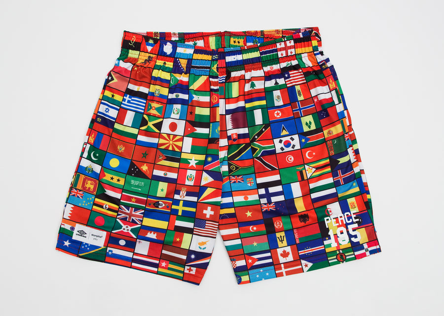 AK + Umbro - World Peace Nylon Shorts