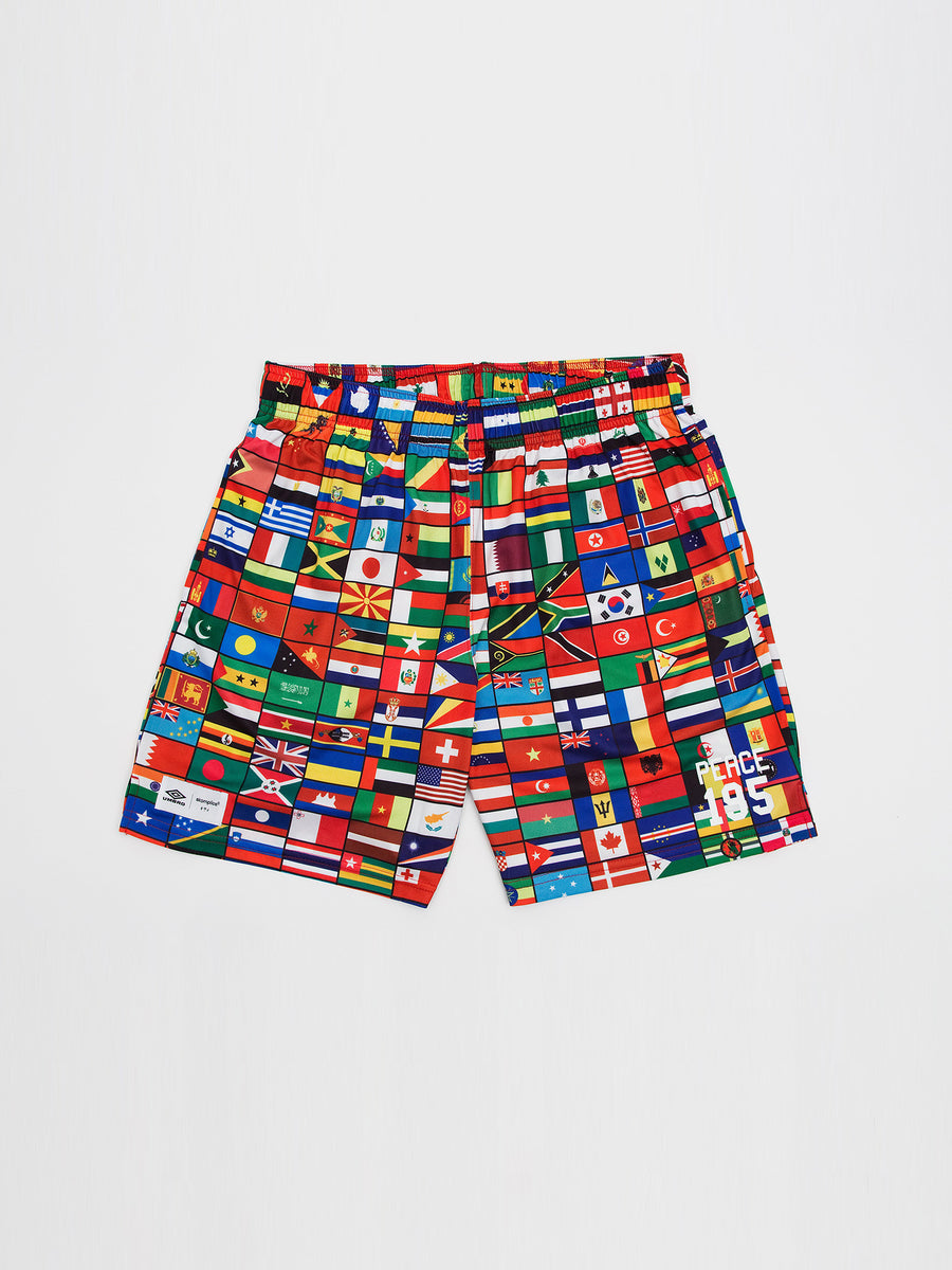 AK + Umbro - World Peace Nylon Shorts