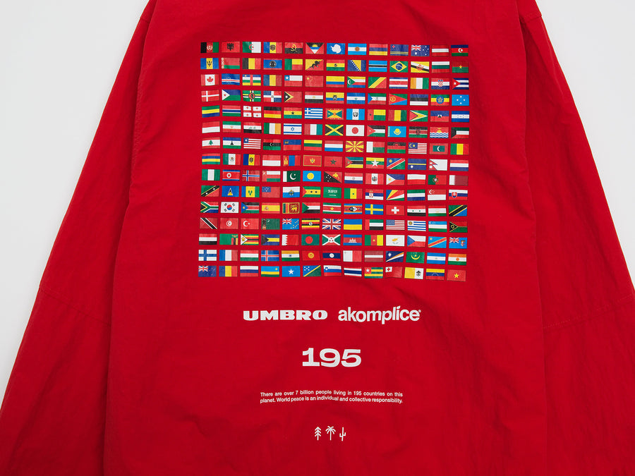 AK + Umbro - World Peace Nylon 1/4 Zip