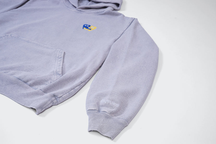Heart Embroidered 14oz Hood