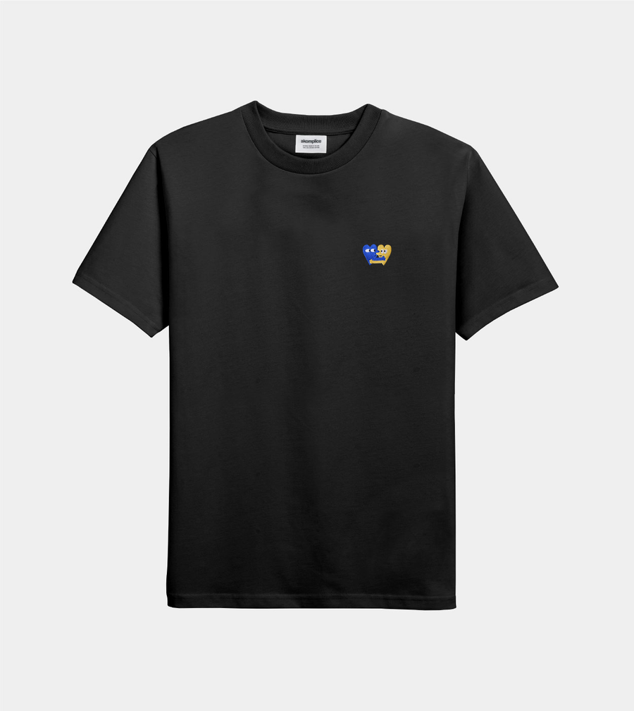 Heart Embroidered SS & LS Tee