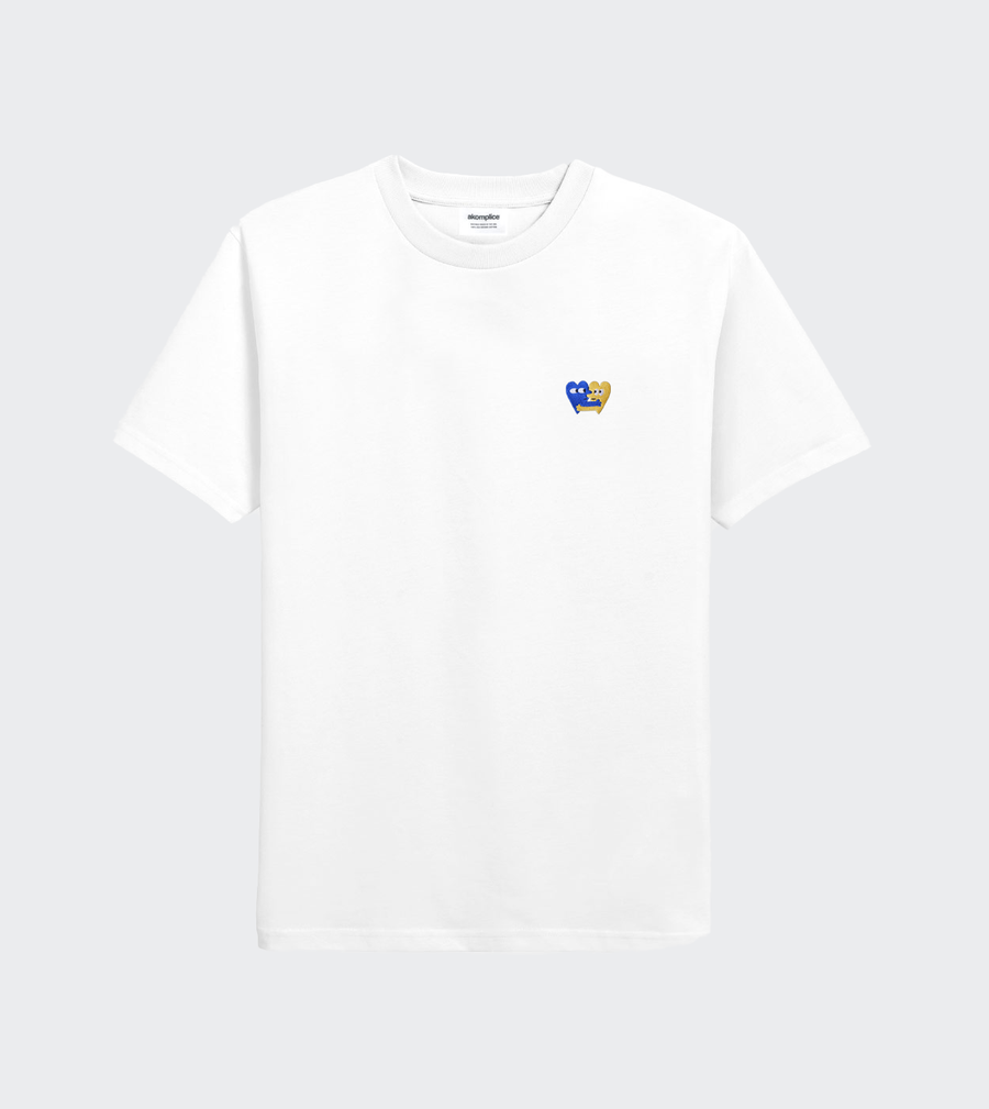 Heart Embroidered SS & LS Tee