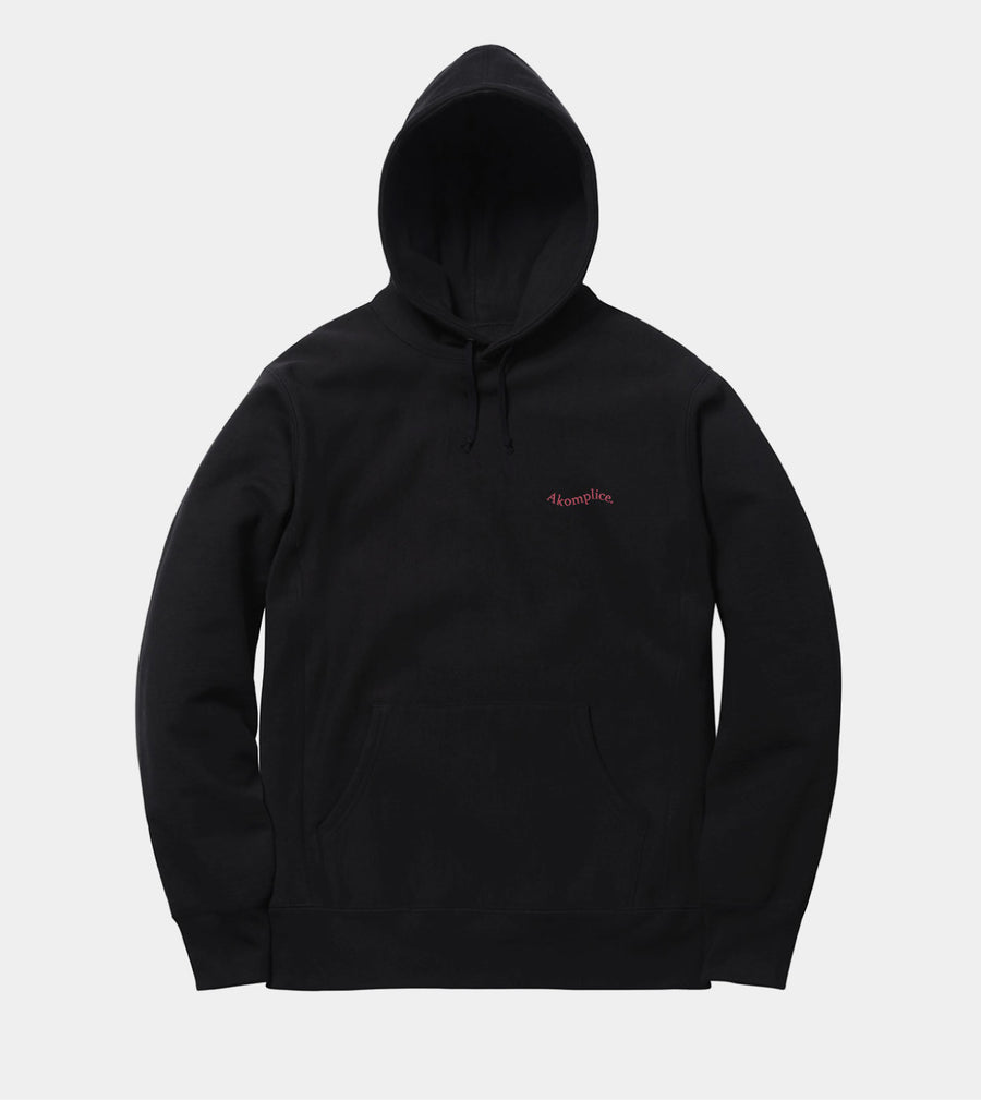 Black hoodie on white background