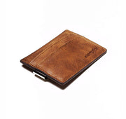 Leather Clip Wallet