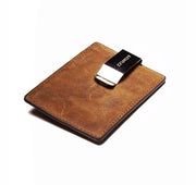 Leather Clip Wallet