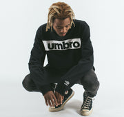 AK X UMBRO Fear Love Sueded Fleece Crewneck