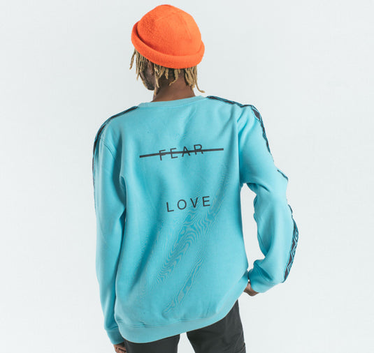 AK X UMBRO Fear Love Fleece Crewneck