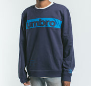 AK X UMBRO Fear Love Sueded Fleece Crewneck