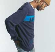 AK X UMBRO Fear Love Sueded Fleece Crewneck